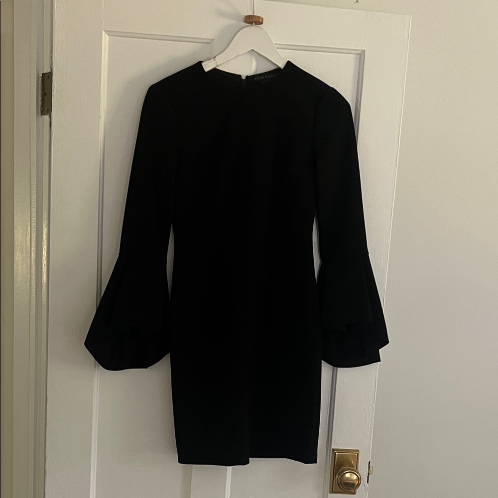 Alice and Olivia black mini dress